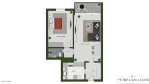 Grundriss Wohnung