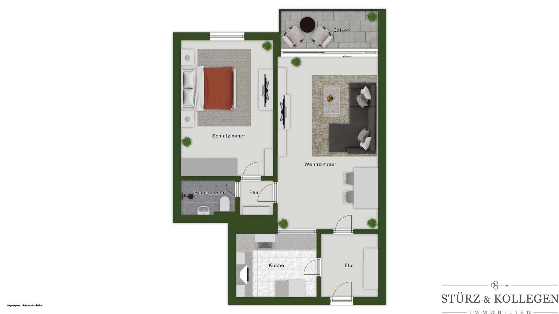 Grundriss Wohnung